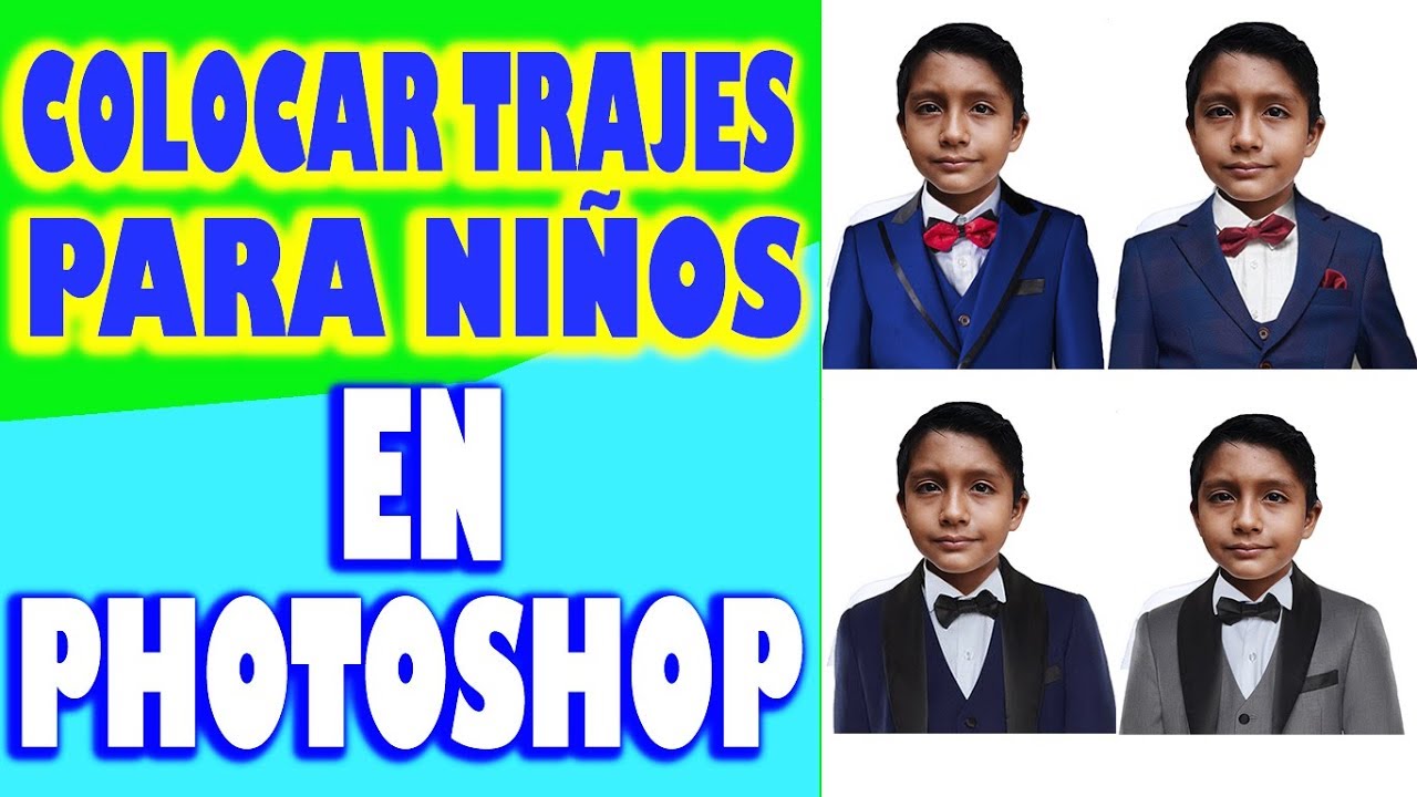 TUTORIAL|| Poner Traje a una foto || Photoshop - YouTube
