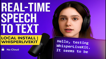 Realtime transcriptie met WhisperLiveKit | Lokale installatie, spreker-ID en live ondertiteling