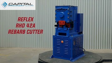 Reflex RHD42A Reinforcing Steel Bar Cutter Video Demo
