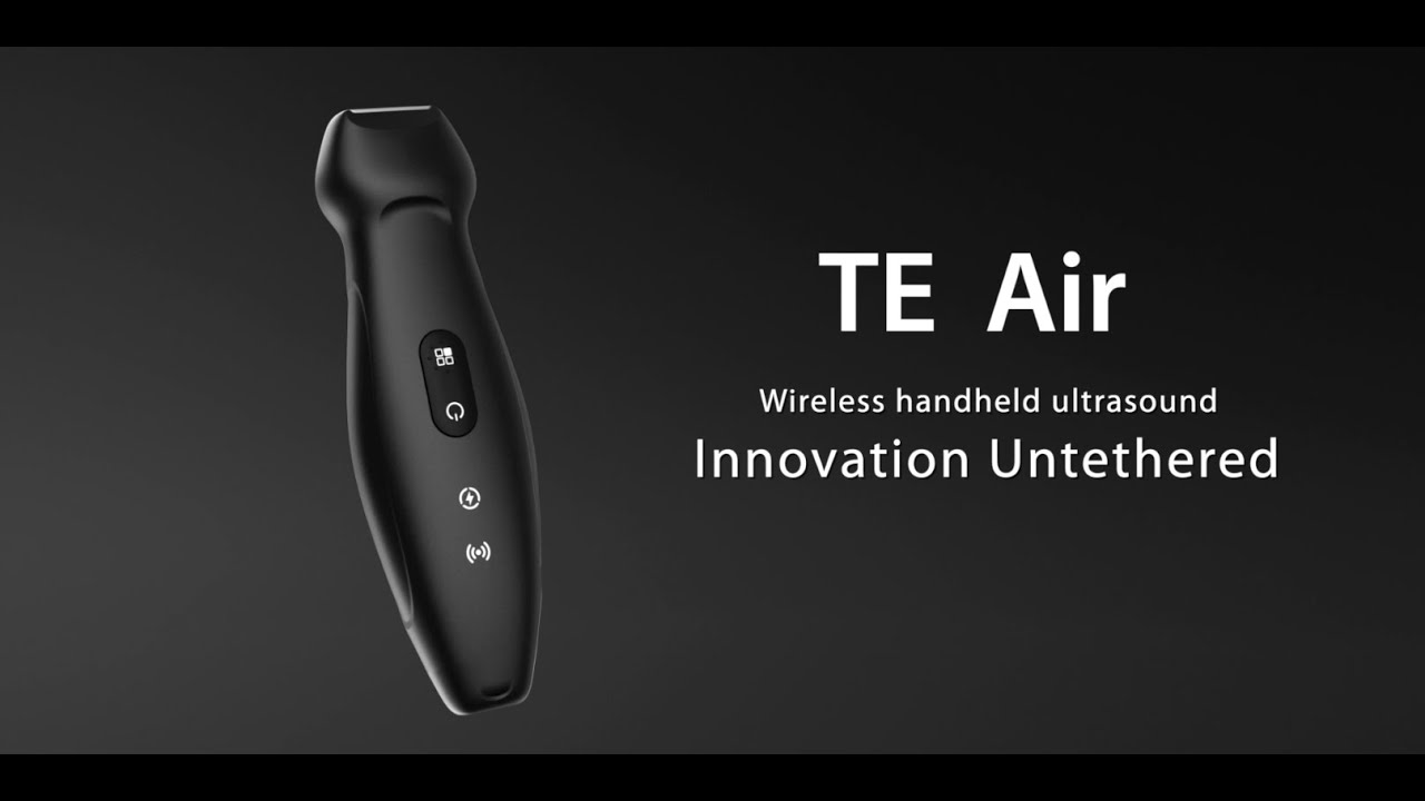 TE Air Wireless Handheld Ultrasound - YouTube