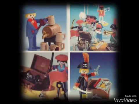 PLAYMOBIL. Colección Piratas clásicos 1.978 - 1.985
