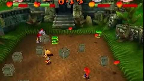 Crash Bash - Jungle Bash - Gem Challenge