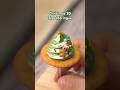 Christmas 3D Gingerbread Man Tree Meringue Cookie #shorts #meringue #shortsvideo