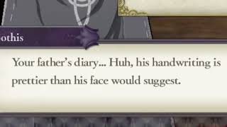 Sothis roasts Byleth’s dad