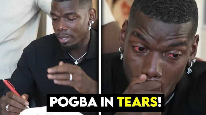 💔Pogba couldn't hold back the tears after signing contract with AS Monaco