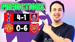 Arsenal To END Erik Ten Haag's Man Utd Career! [PREDICT THE PREM]