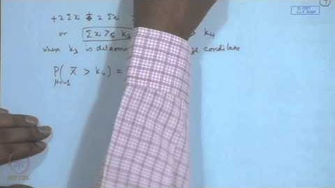 Mod-04 Lec-41 Basic Concepts of Testing of Hypothesis