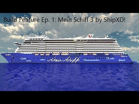 Mein Schiff 3 Cruise Ship In Minecraft Build Showcase Ep 1