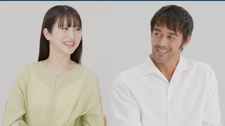 阿部寛＆浜辺美波が出演、「い・ろ・は・す」新ＣＭ（メイキング インタビュー い・ろ・は・す ／ 阿部寛 浜辺美波）