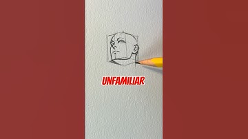 How to draw face (3/4 view).. || Jmarron