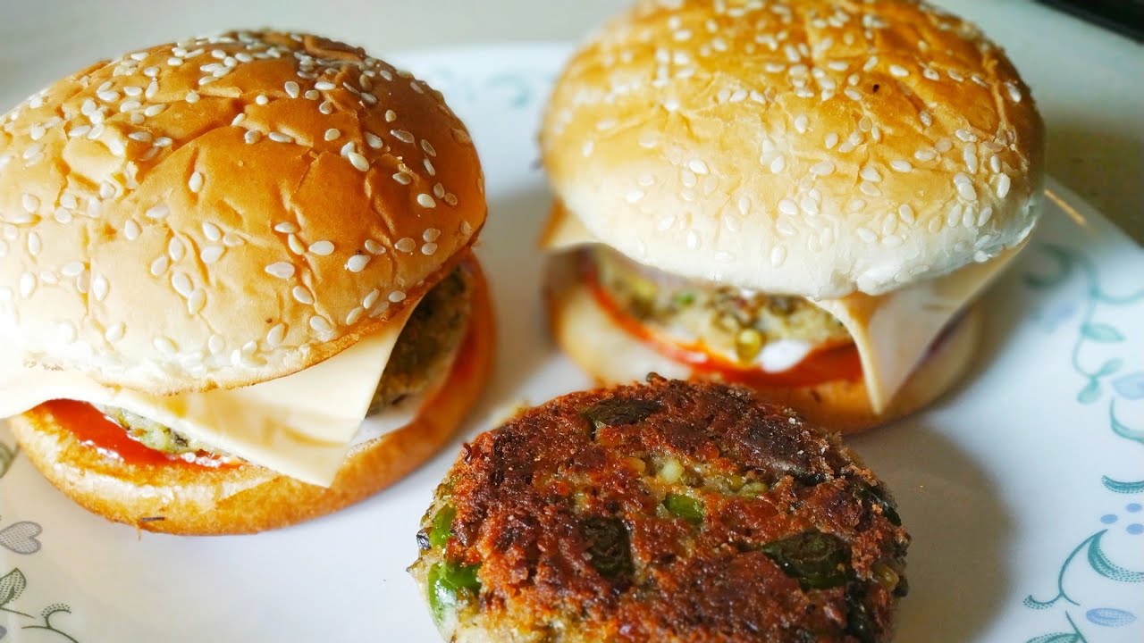 Ready go to ... https://www.youtube.com/watch?v=wKN5-q_huQgu0026t=114s [ Veg Burger |Easy ,Healthy & Delicious|no potato patty.]