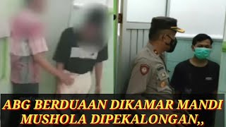 Viral Video Pasangan ABG Berduaan di Kamar Mandi Musala