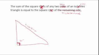 Homer's Pythagorean Theorem Fail