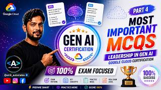 GCP GenAI Leadership Exam — 30 MCQ Quiz | Advanced Prompt Engineering & Function Calling