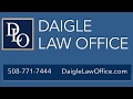 Attorney Peter M. Daigle discusses the process after meeting with a trustee. Daigle Law Office can help you protect yourself while filing for  bankruptcy.
Contact us today at 508-771-7444
www.DaigleLawOffice.com
Cape Cod...