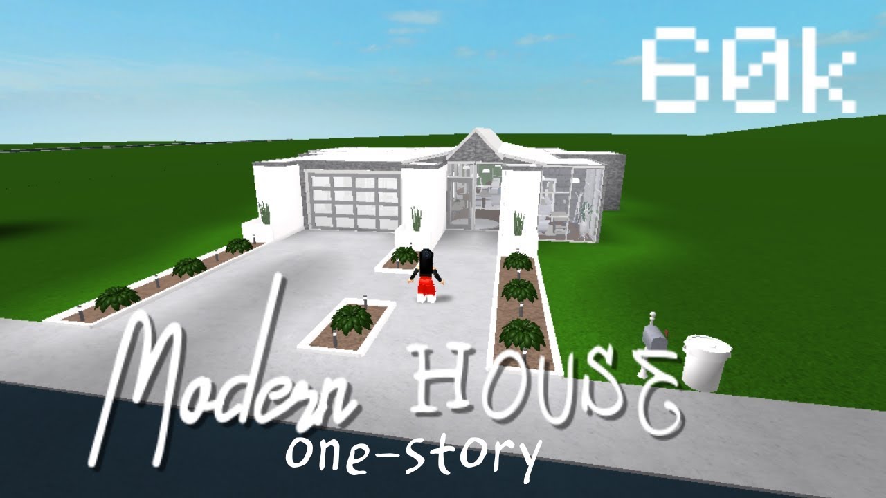 16k Bloxburg House 1 Story - roblox houses 1 story