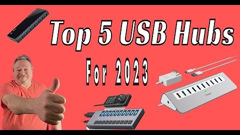 Top 5 USB Hubs for 2023