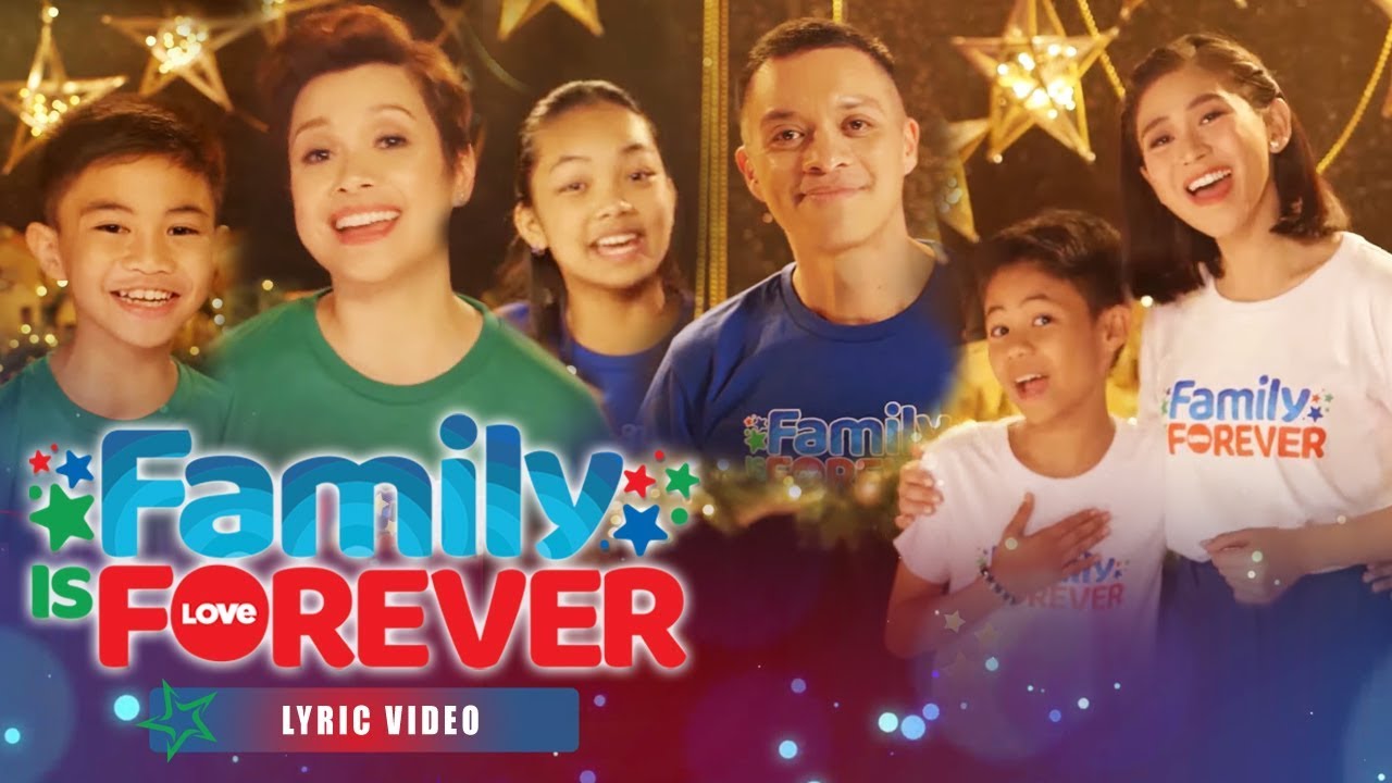 ABS-CBN Christmas Station ID 2019 "Family Is Forever" Recording Lyric Video (With Eng Subs