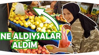 ÖNÜMDEKİ İNSANLAR PAZARIMI YÖNETTİ! Bugün Mutfak Bizim i yönettiler Fenomen Tv VLOG