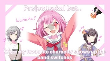 Project sekai but, when my favourite character shows up the band switches. | pjseka gameplay ☆