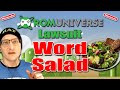 Word Salad: ROMUniverse Files Legal Defense (Answer)