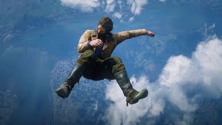 Arthur Falls From The Sky - 2Min Of Screaming - Rdr2 Pc Mods