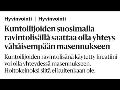 Video: 6 Yrttiä Ja Luonnollisia Lisäravinteita Masennukseen