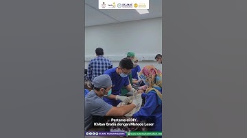 Khitan metode laser gratis pertama di DIY #rsamcmuhammadiyah #khitanan #shorts #short #yogyakarta