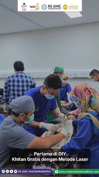 Khitan metode laser gratis pertama di DIY #rsamcmuhammadiyah #khitanan #shorts #short #yogyakarta