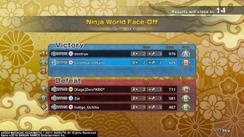 NARUTO TO BORUTO: SHINOBI STRIKER NINJA WORLD FACE OFF. Beware Trash Hacker daddy_8055_