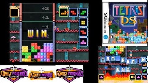 Tetris DS Gameplay