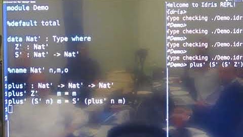 Introductory Talk About Dependent Types and Idris