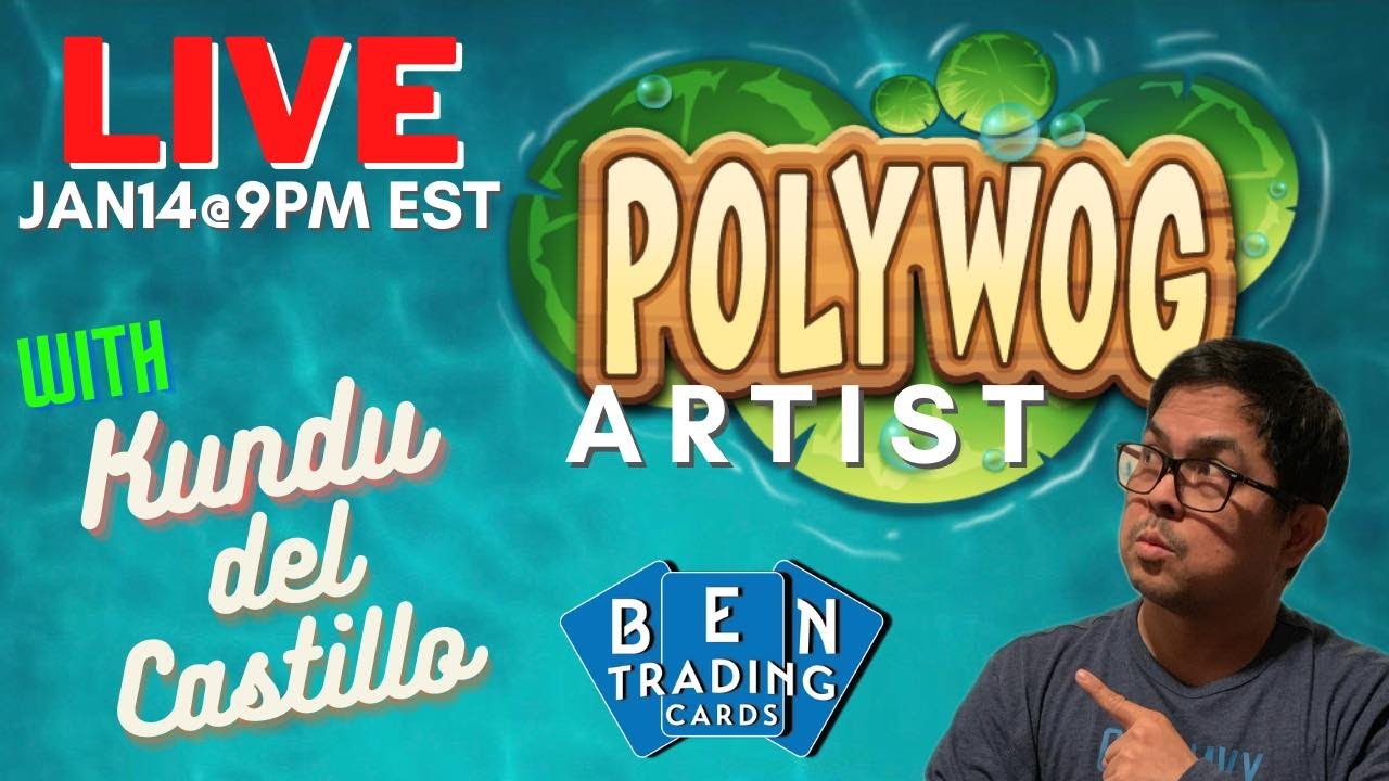 POLYWOG LIVE with Kundu Del Castillo 5-minute Creature Fan-made Sketch and More