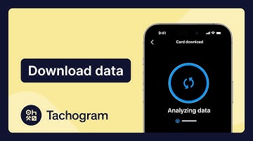 [iOS] How to download tachograph data | Tachogram App Onboarding