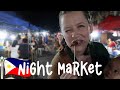 My American Wife tried the Local NIGHT MARKET in the Philippines | Filipino street food CHALLENGE