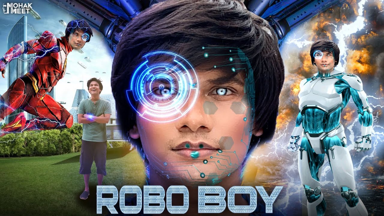Manny the robot. Robot boy movie. Haiku the Robot.