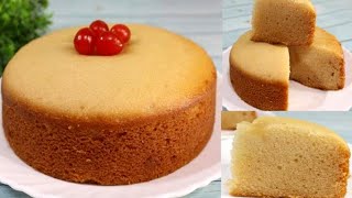 सोप्पा मैदाचा केक | Eggless Vanilla Cake | Eggless Cake without oven | Cake recipe marathi