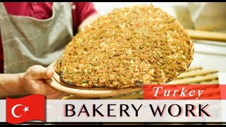 Bread and Diverse Turkish Meat Dishes |  Local Restaurant | Sourdough |  Bread making in Turkey