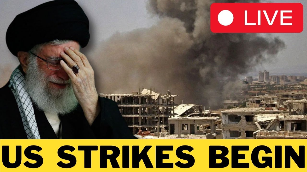 BREAKING: US Strikes BEGIN Against Iran