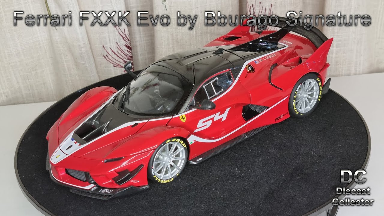 Bburago Signature - Ferrari LaFerrari FXXK Evo - 1/18 Diecast