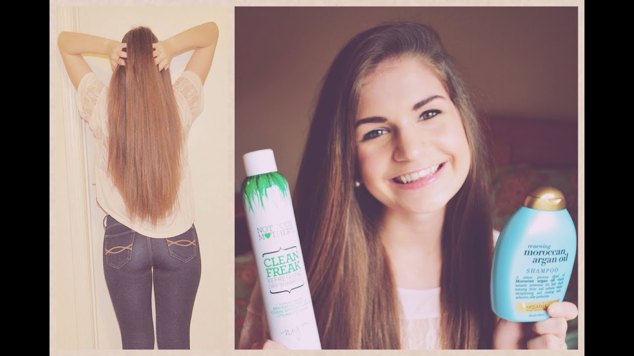 My Hair Care Routine + How to Grow Longer Hair - YouTube