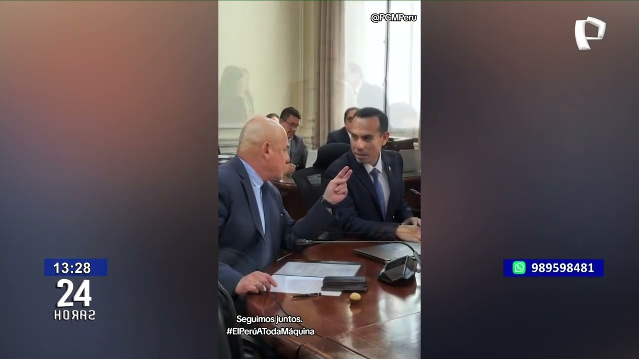 José Jerí publica video en respaldo a Ernesto Álvarez ante rumores de posible renuncia del premier