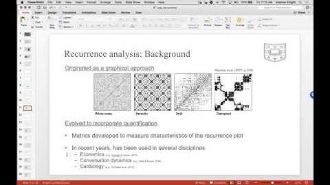 Using Recurrence Analysis to Examine Group Dynamics