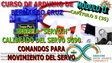 Curso de Arduino - Capitulo 35. Manejo de servos - Libreria 