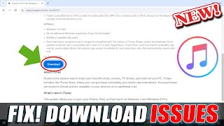 How to Fix iTunes Downloading Issue on PC/Laptop?