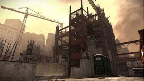 Some of The Hiding Spots And Glitches On MW3 Hardhat