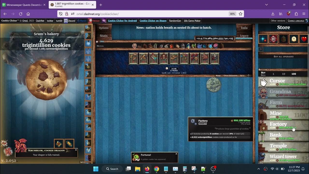 johan rusch2 on Twitter  Cookie clicker unblocked, Gold cookies