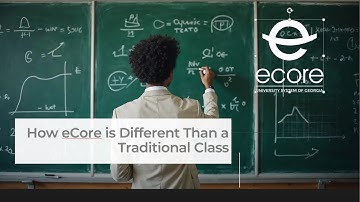 How eCore is Different from a Traditional Class