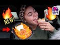 Trying Tacobell's NEW Buffalo Chicken FRIES & BURRITO!! | Steph Pappas