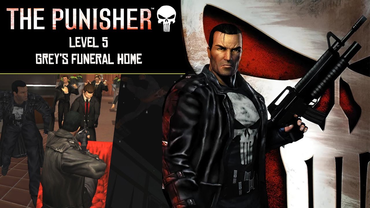 The Punisher (2005) Level 5 Grey's Funeral Home | Hard | Gold Medal | RAW GAMEPLAY | 1440p60